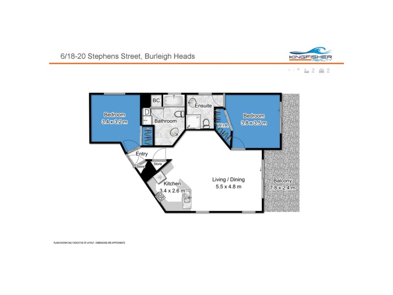 6/18-20 Stephens Street, Burleigh Heads QLD 4220 Floorplan