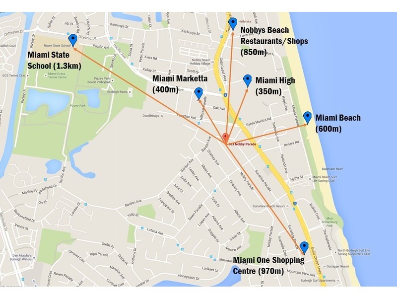 163 Nobby Parade, Miami QLD 4220