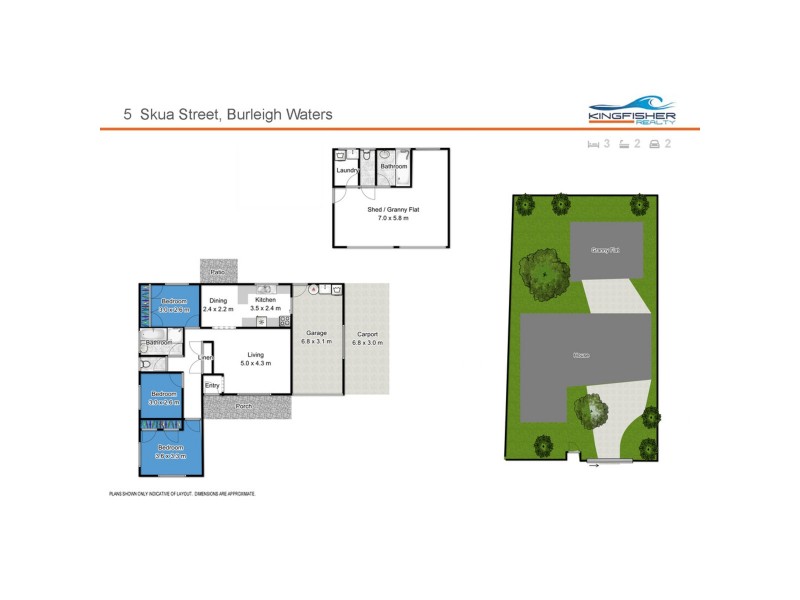 5 Skua Street, Burleigh Waters QLD 4220 Floorplan