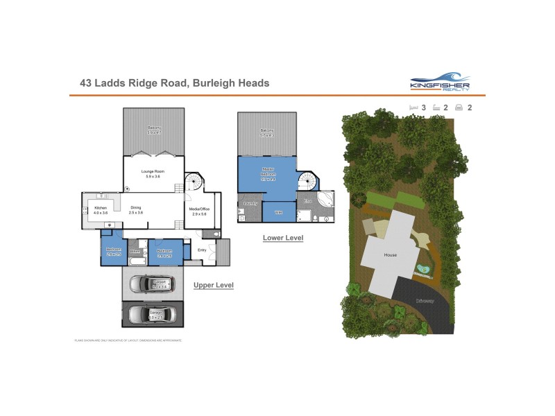 43 Ladds Ridge Road, Burleigh Heads QLD 4220 Floorplan
