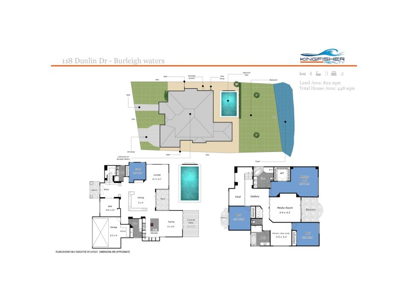 118 Dunlin Drive, Burleigh Waters QLD 4220 Floorplan