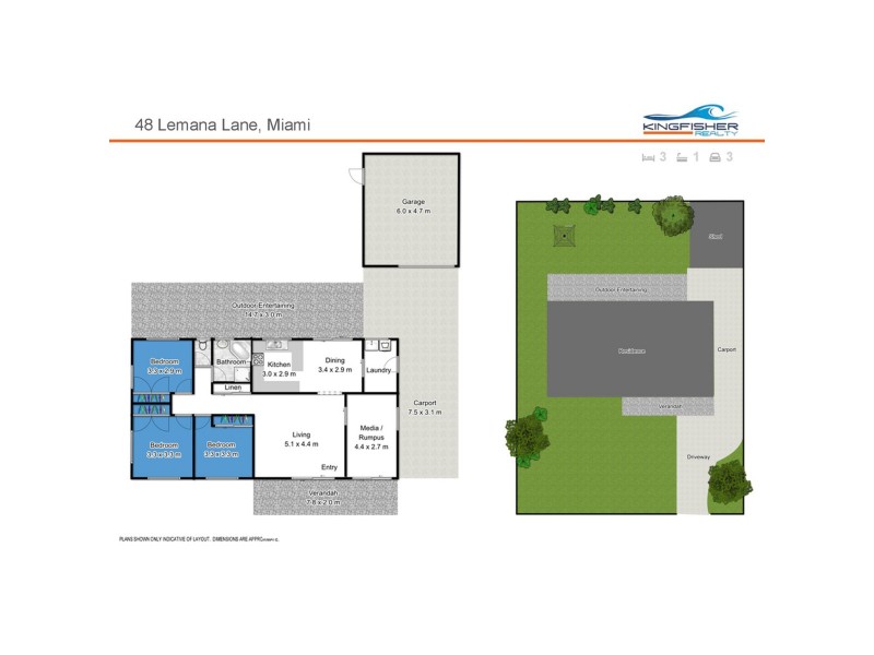 48 Lemana Lane, Miami QLD 4220 Floorplan