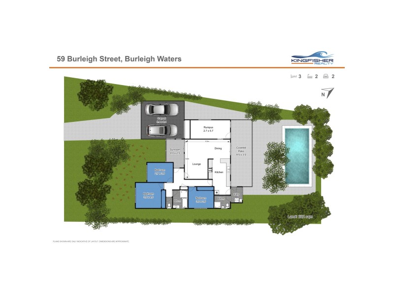 59 Burleigh Street, Burleigh Waters QLD 4220 Floorplan