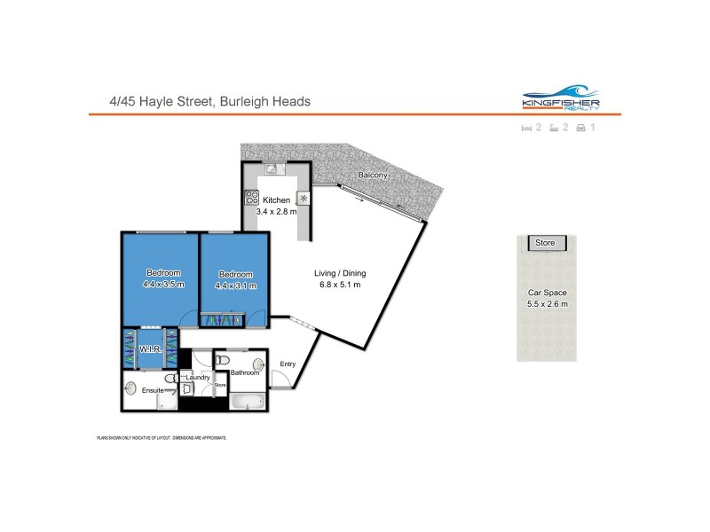 4/45 Hayle Street, Burleigh Heads QLD 4220 Floorplan