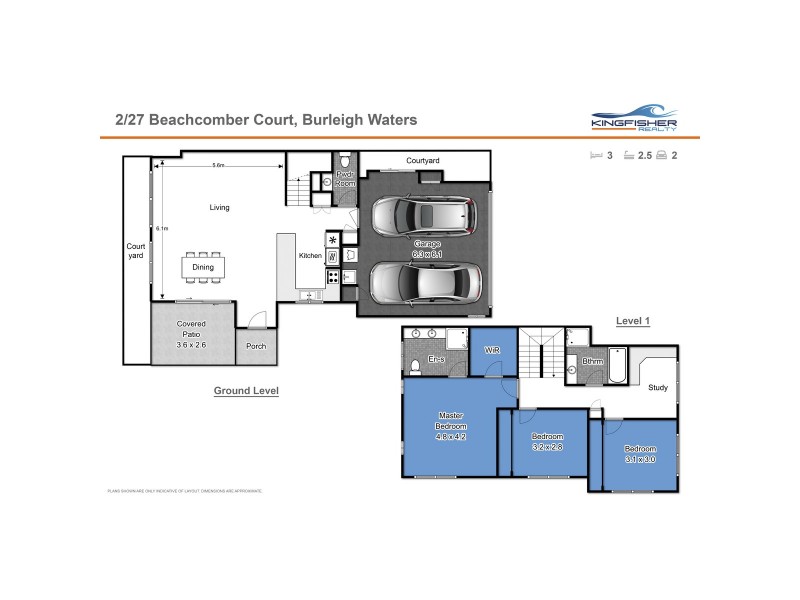 2/27 Beachcomber Court, Burleigh Waters QLD 4220 Floorplan