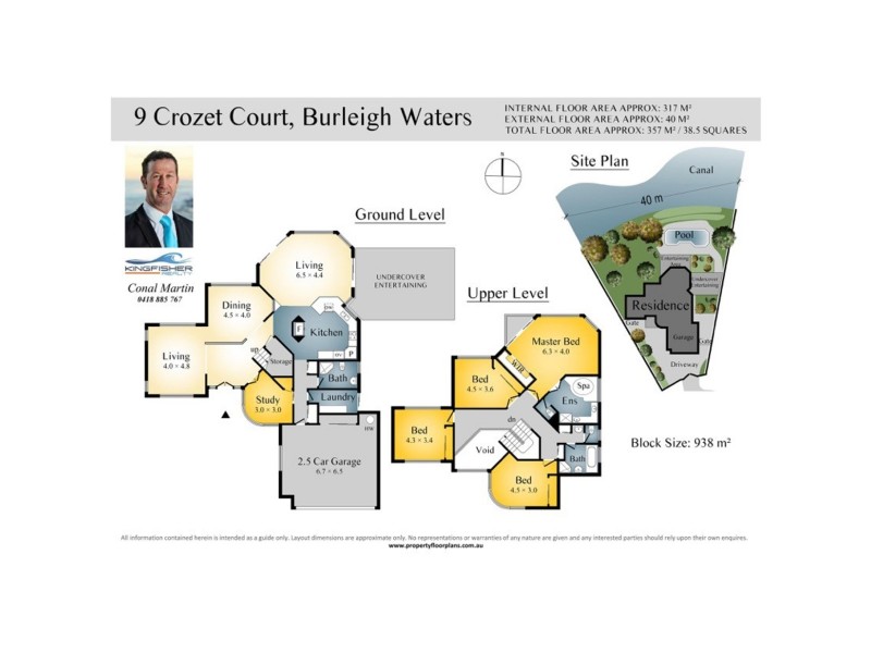 9 Crozet Court, Burleigh Waters QLD 4220 Floorplan