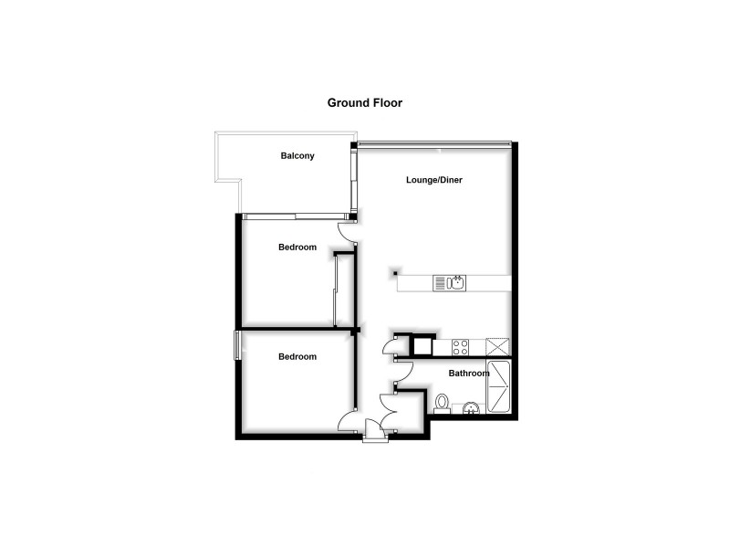 4102/79 Albert Street, Brisbane City QLD 4000 Floorplan