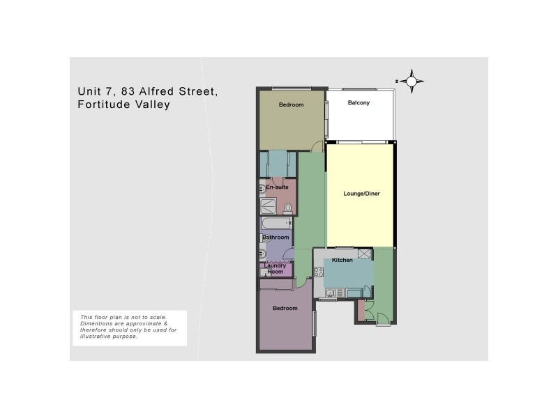 7/83 Alfred Street, Fortitude Valley QLD 4006 Floorplan