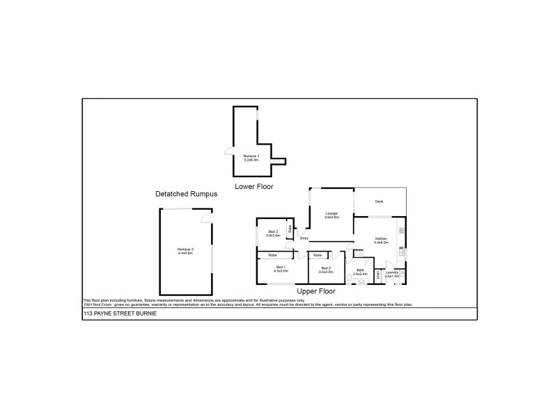 113 Payne Street, Acton TAS 7320 Floorplan