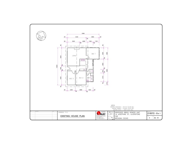 19 Josephine Street, West Ulverstone TAS 7315 Floorplan