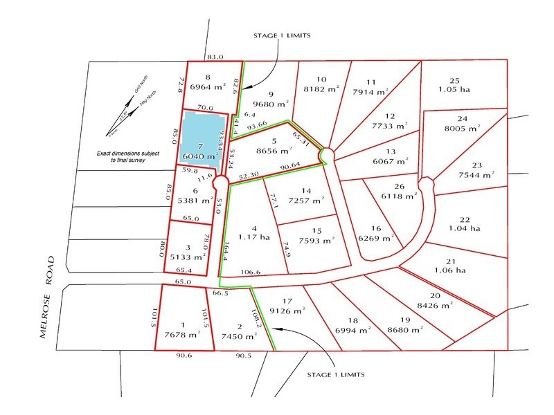 Lot 7, 156 Melrose Road, Aberdeen TAS 7310
