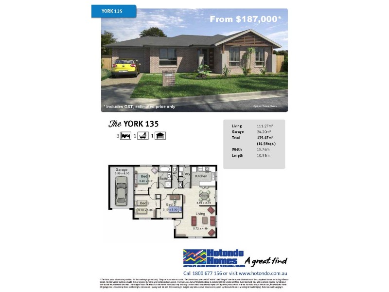 12 Executive Close, Romaine TAS 7320 Floorplan