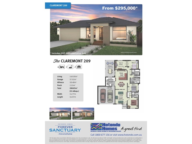 13 Executive Close, Romaine TAS 7320 Floorplan