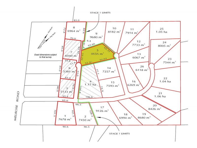 Lot 5, 156 Melrose Road, Aberdeen TAS 7310