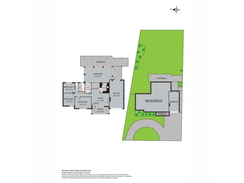 68 Gibson Street, Beaconsfield WA 6162 Floorplan