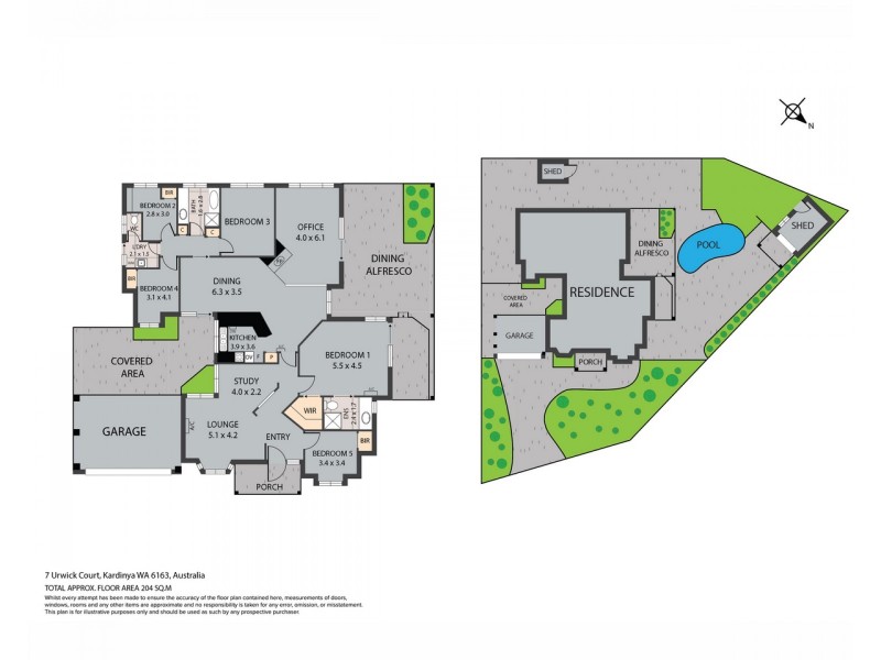7 Urwick Court, Kardinya WA 6163 Floorplan