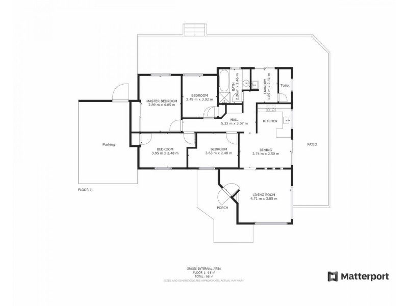 15 Tait Place, Coolbellup WA 6163 Floorplan