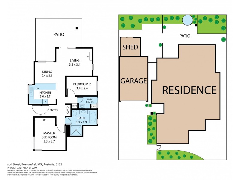 3/22 Cadd Street, Beaconsfield WA 6162 Floorplan
