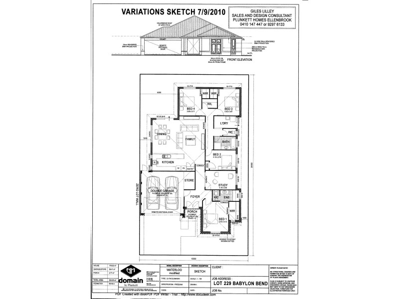 32 Babylon Bend, Landsdale WA 6065 Floorplan