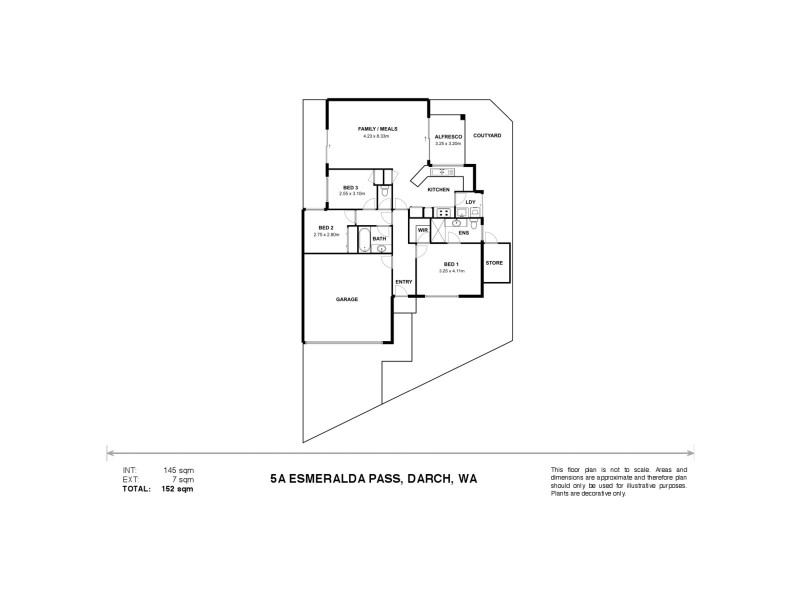 5A Esmerelda Pass, Darch WA 6065 Floorplan