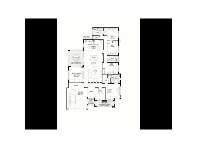 8 Kirkcaldy Terrace, Hocking WA 6065 Floorplan
