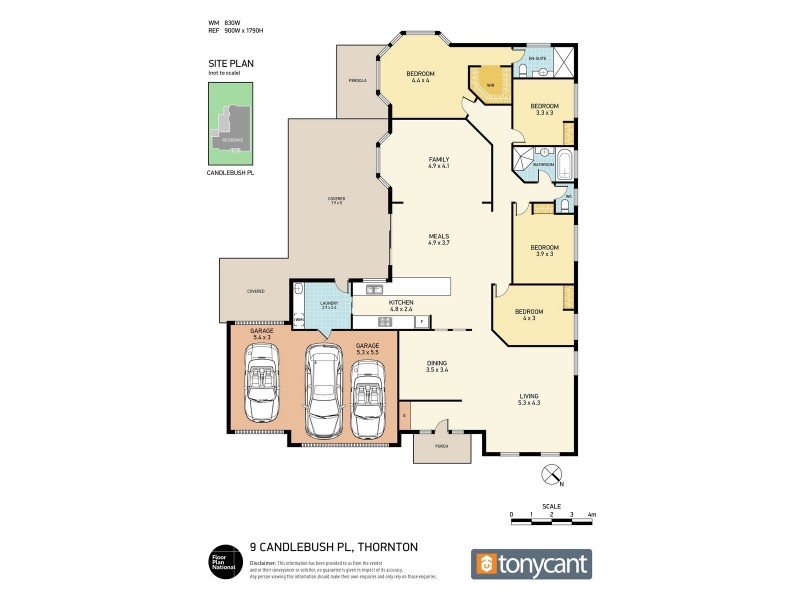 9 Candlebush Place, Thornton NSW 2322 Floorplan