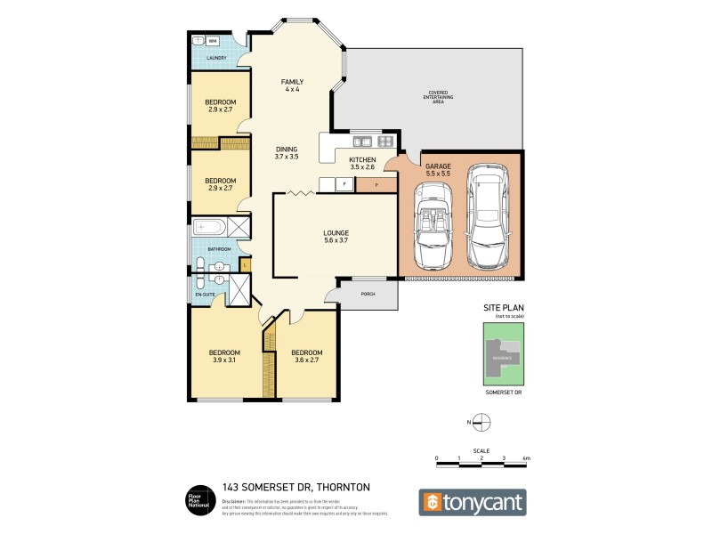 143 Somerset Drive, Thornton NSW 2322 Floorplan