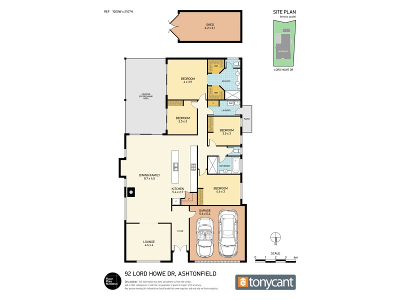 92 Lord Howe Drive, Ashtonfield NSW 2323 Floorplan