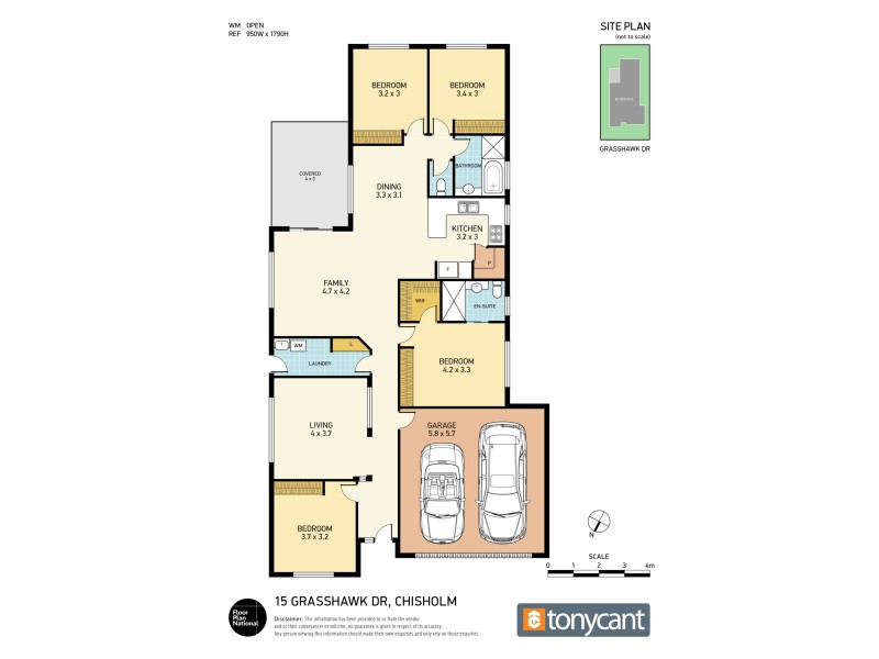 15 Grasshawk Drive, Chisholm NSW 2322 Floorplan