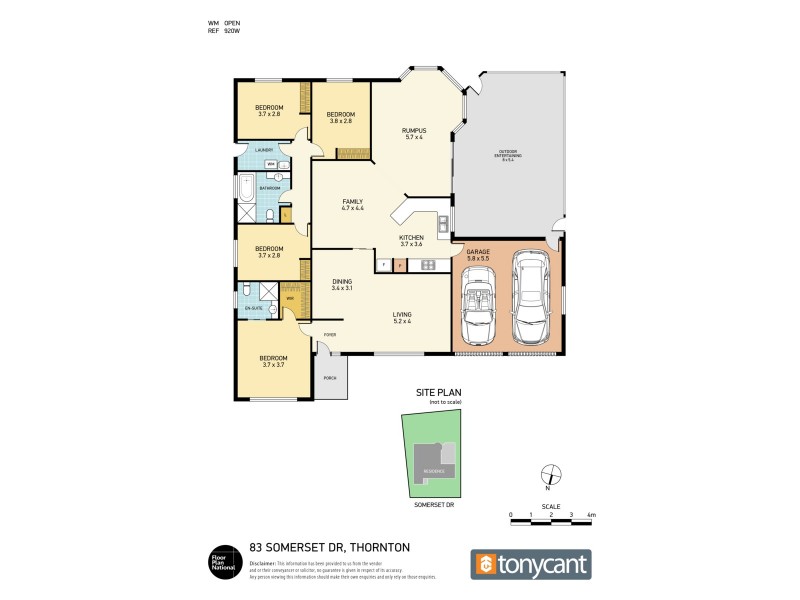 83 Somerset Drive, Thornton NSW 2322 Floorplan