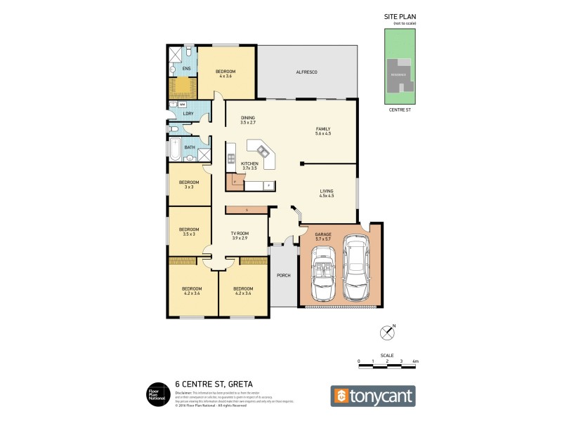 6 Centre Street, Greta NSW 2334 Floorplan