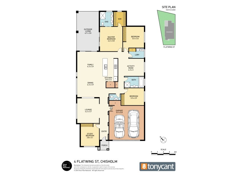 4 Flatwing Street, Chisholm NSW 2322 Floorplan