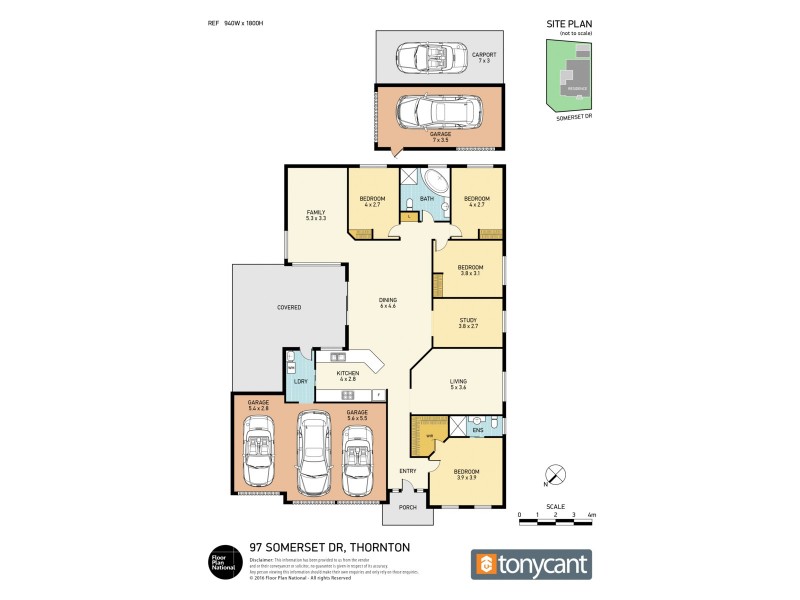 97 Somerset Drive, Thornton NSW 2322 Floorplan