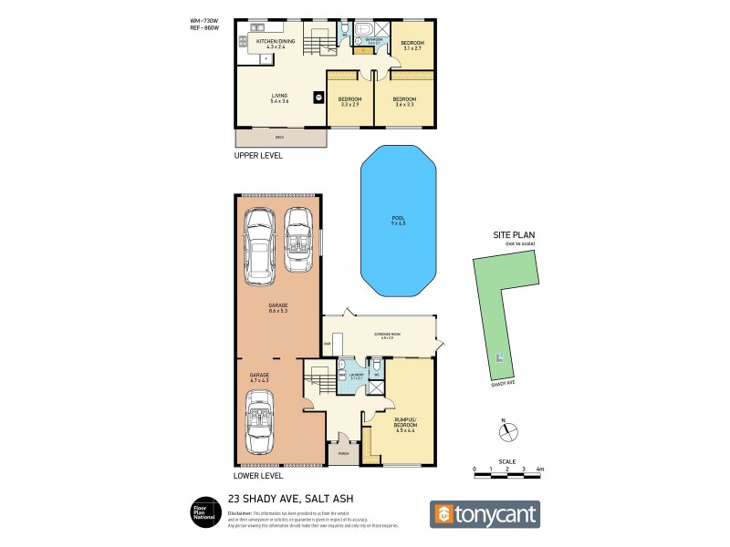 23 Shady Avenue, Salt Ash NSW 2318 Floorplan