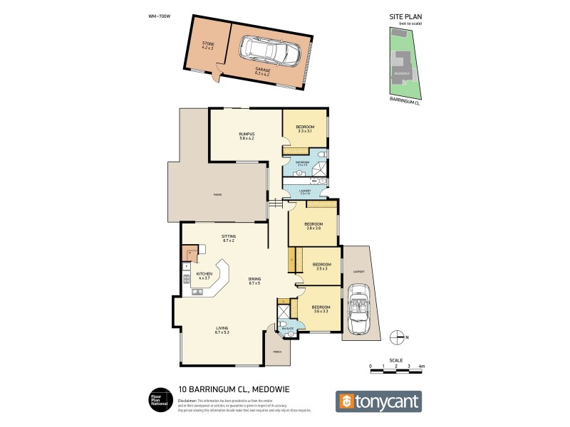 10 Barringum Close, Medowie NSW 2318 Floorplan