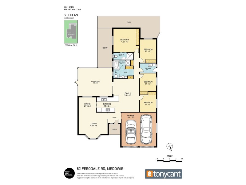 82 Ferodale Road, Medowie NSW 2318 Floorplan