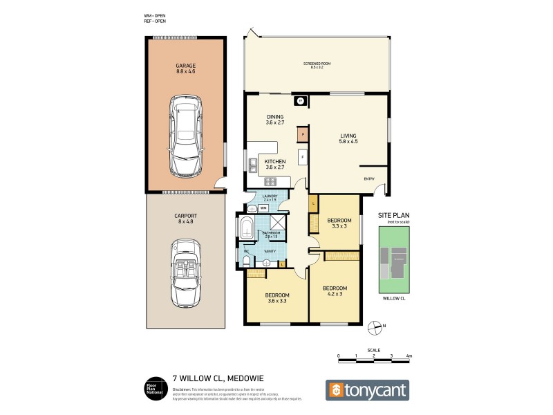 7 Willow Close, Medowie NSW 2318 Floorplan