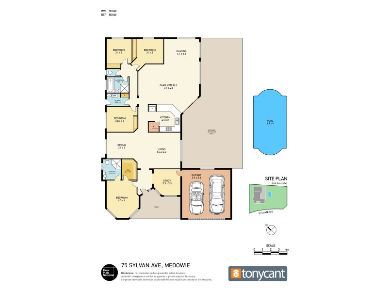 75 Sylvan Avenue, Medowie NSW 2318 Floorplan