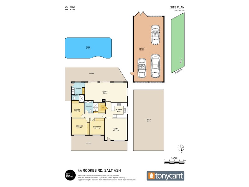 44 Rookes Road, Salt Ash NSW 2318 Floorplan
