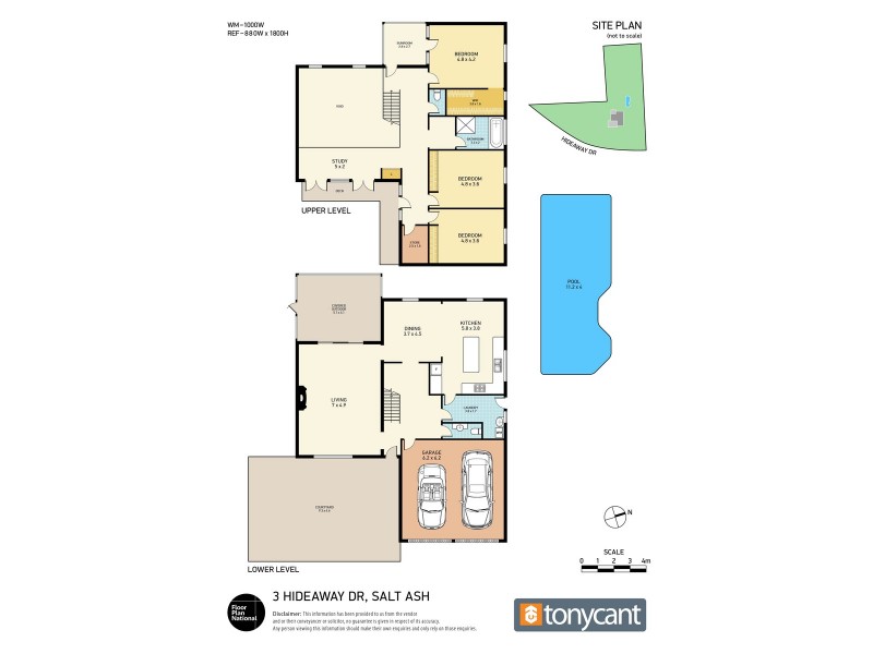 3 Hideaway Drive, Salt Ash NSW 2318 Floorplan