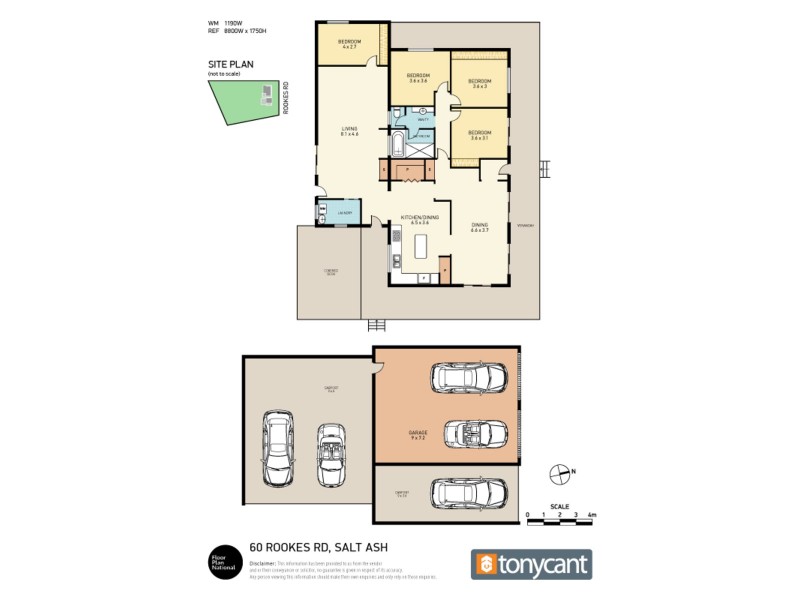 60 Rookes Road, Salt Ash NSW 2318 Floorplan