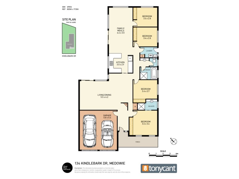 134 Kindlebark Drive, Medowie NSW 2318 Floorplan