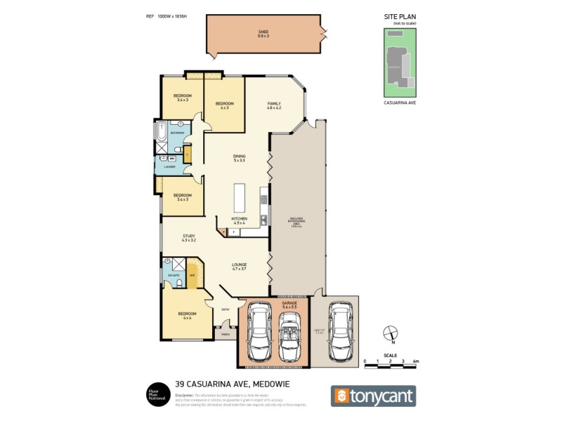 39 Casuarina Avenue, Medowie NSW 2318 Floorplan