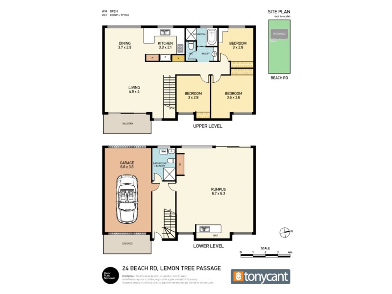 24 Beach Road, Lemon Tree Passage NSW 2319 Floorplan