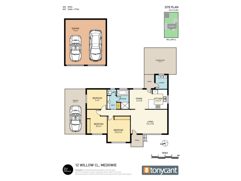12 Willow Close, Medowie NSW 2318 Floorplan