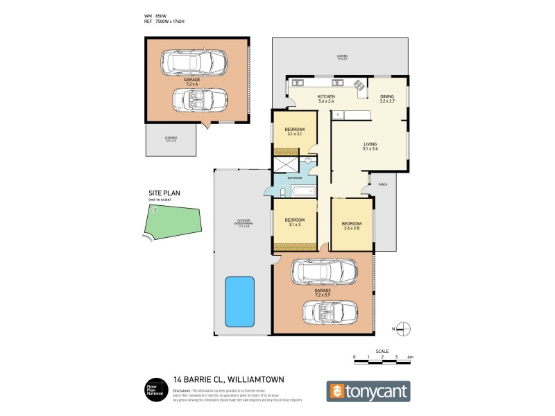 14 Barrie Close, Williamtown NSW 2318 Floorplan