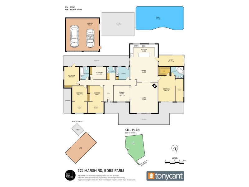 274 Marsh Road, Bobs Farm NSW 2316 Floorplan