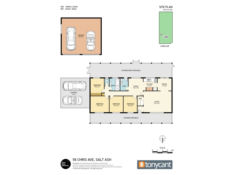 56 Chris Avenue, Salt Ash NSW 2318 Floorplan