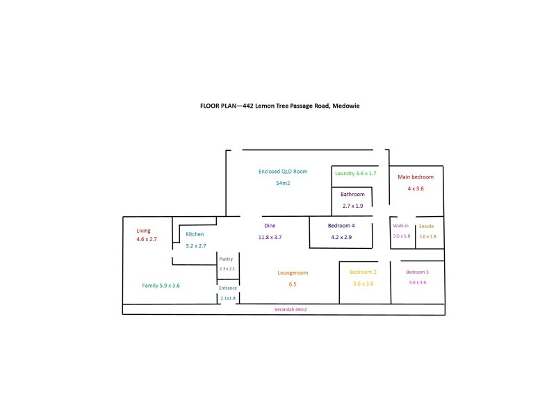 442 Lemon Tree Passage Road, Salt Ash NSW 2318 Floorplan