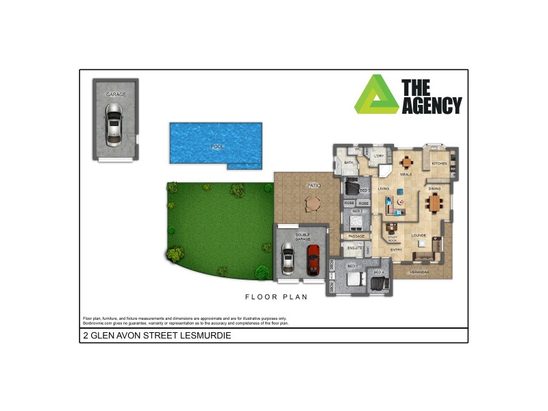 2 Glen Avon Street, Lesmurdie WA 6076 Floorplan